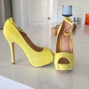 DREAM PARIS Swan-10 Platform Heels